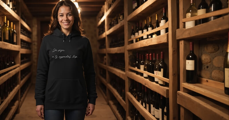 Dámská mikina já piju